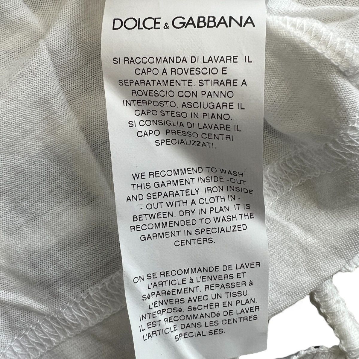 Dolce & Gabbana DOLCE&GABBANA 2012SS Serafino Crochet-Mesh Henley T-Shirt Size US L / EU 52-54 / 3 - 8 Thumbnail