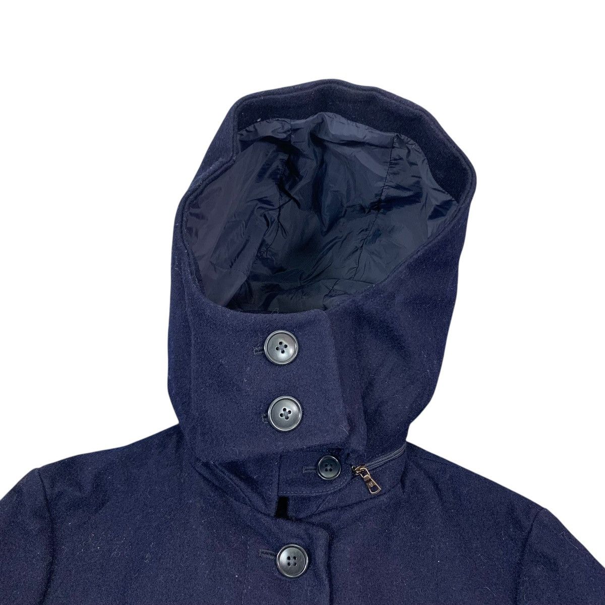 Jil Sander × Uniqlo VINTAGE UNIQLO JILL SANDER WOOL PARKA HOODIE JACKET Size US S / EU 44-46 / 1 - 5 Thumbnail