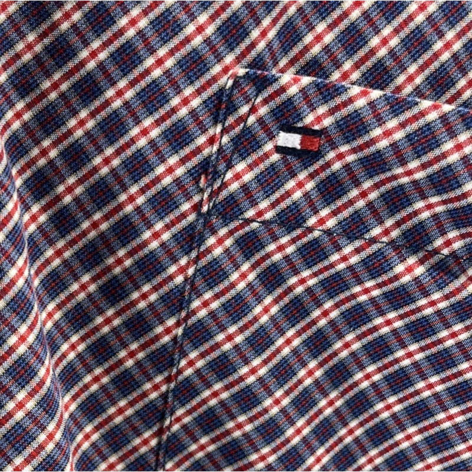 Tommy Hilfiger Men’s Tommy Hilfiger 80’s 2 Ply Flip Cuff Button Up Shirt L Size US L / EU 52-54 / 3 - 2 Thumbnail