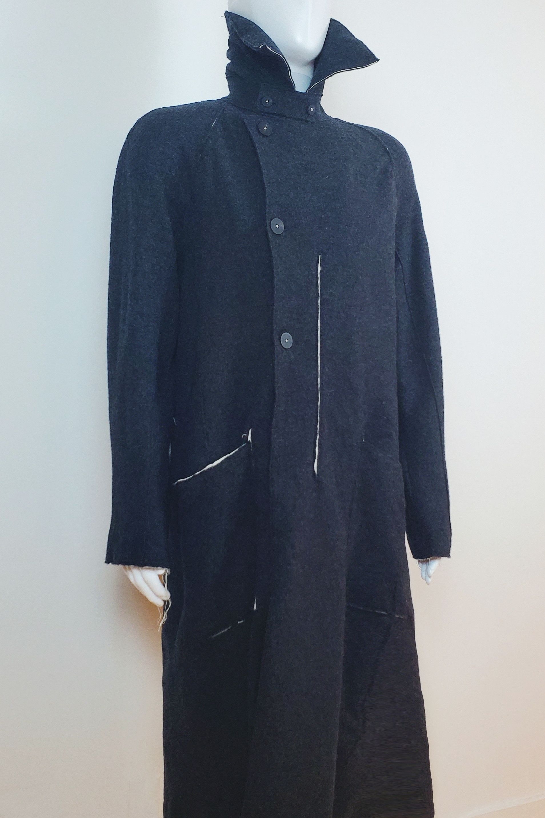 Transit TRANSIT Wool Parka Overcoat Trench Coat Long Jacket Size US M / EU 48-50 / 2 - 4 Thumbnail