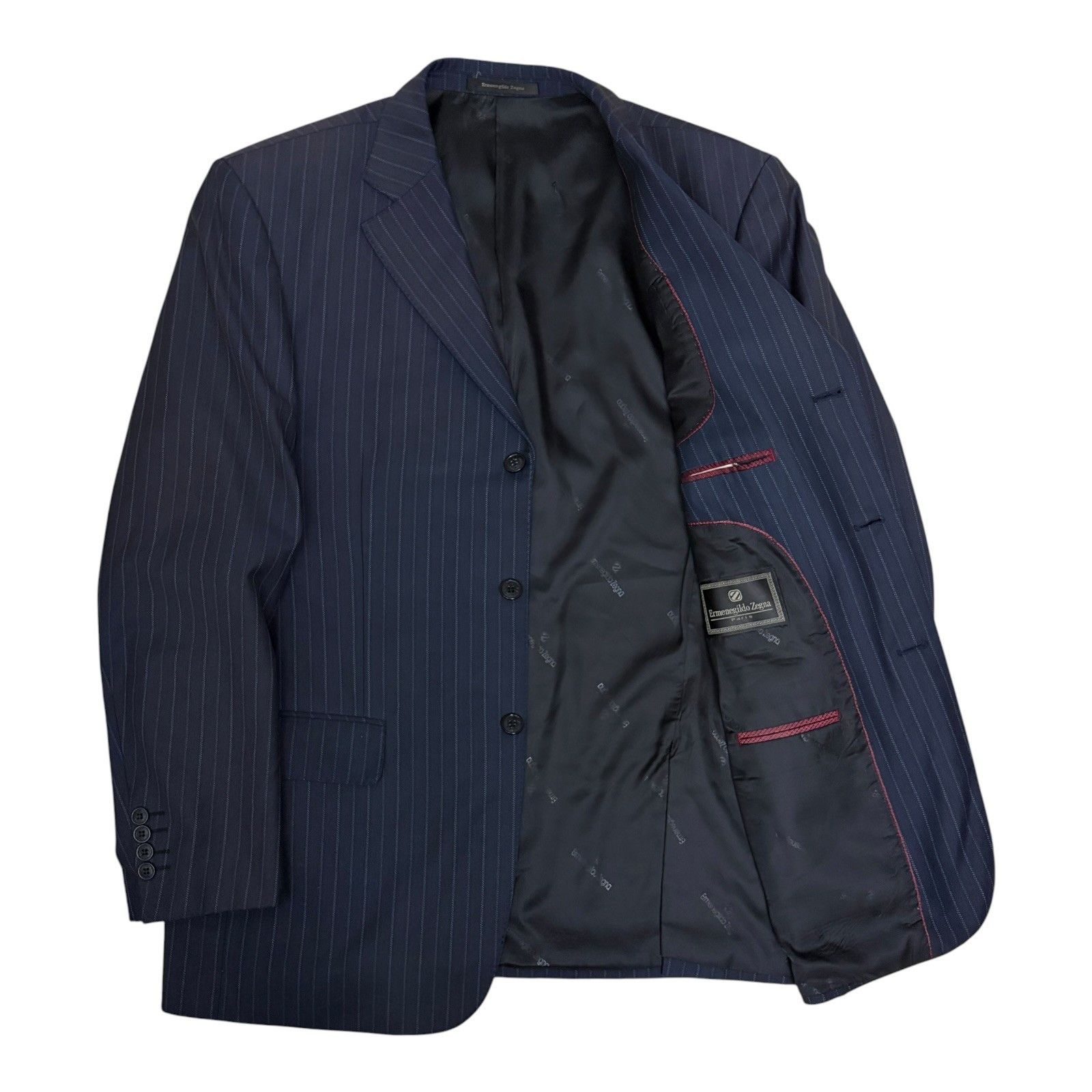 Ermenegildo Zegna $5000 ZEGNA VINTAGE Luxury Suit Blazer & Dress Pants 44R Size 44R - 2 Thumbnail
