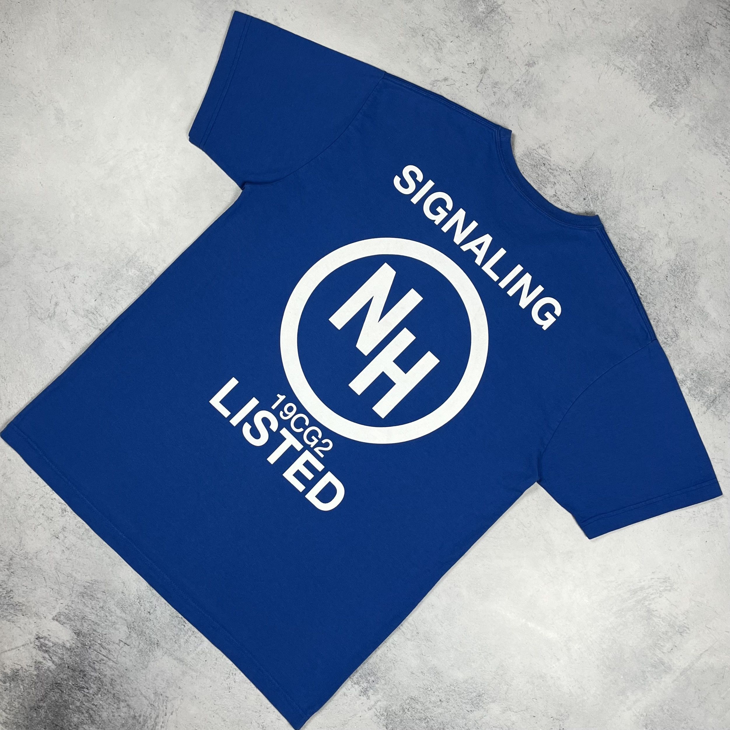 Neighborhood Neighborhood Signalling Listed Big Logo T Shirt Size US XL / EU 56 / 4 - 1 Thumbnail