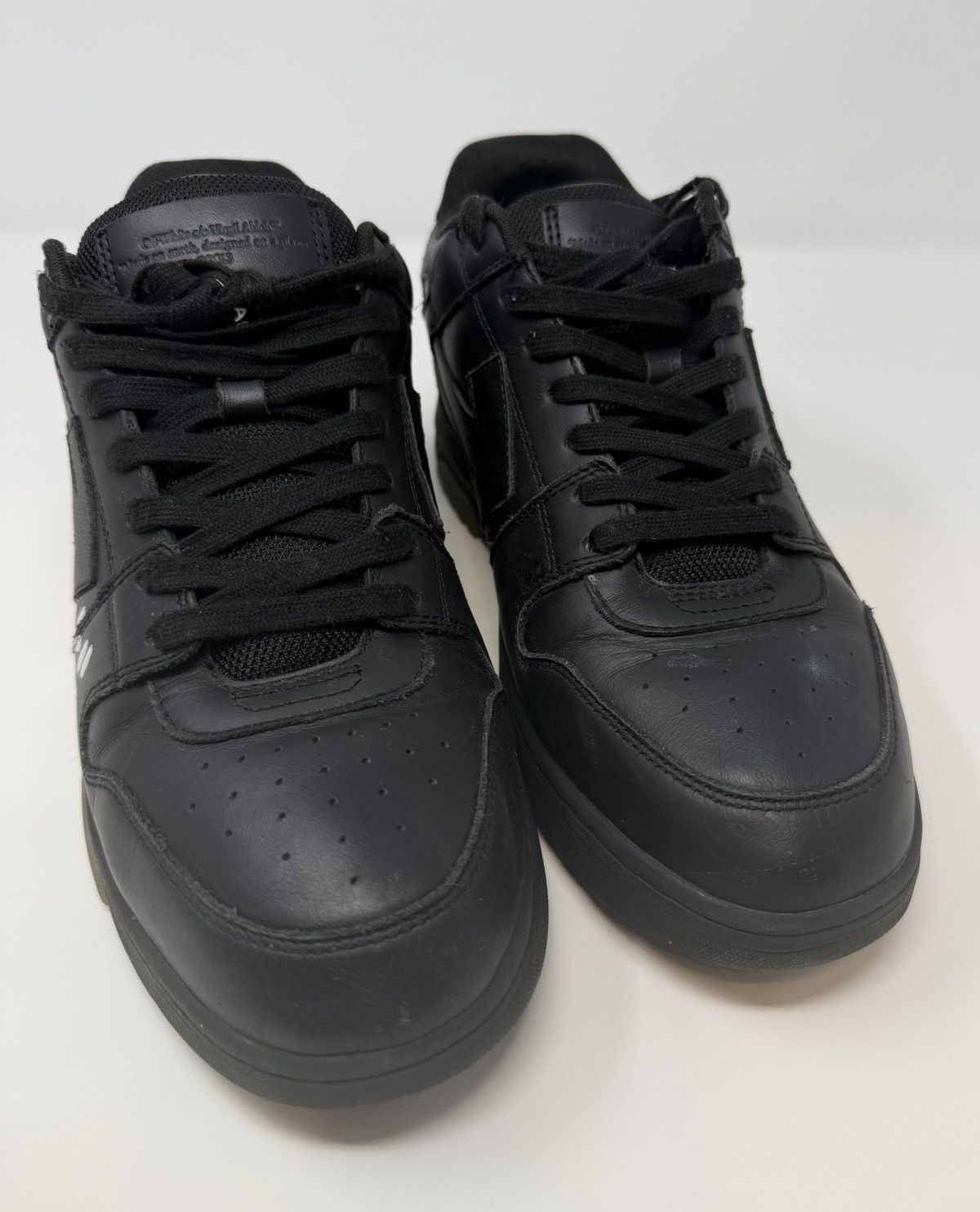 Off-White Off-White Out Of Office “For Walking” Sneaker Black/White Size US 10 / EU 43 - 7 Thumbnail