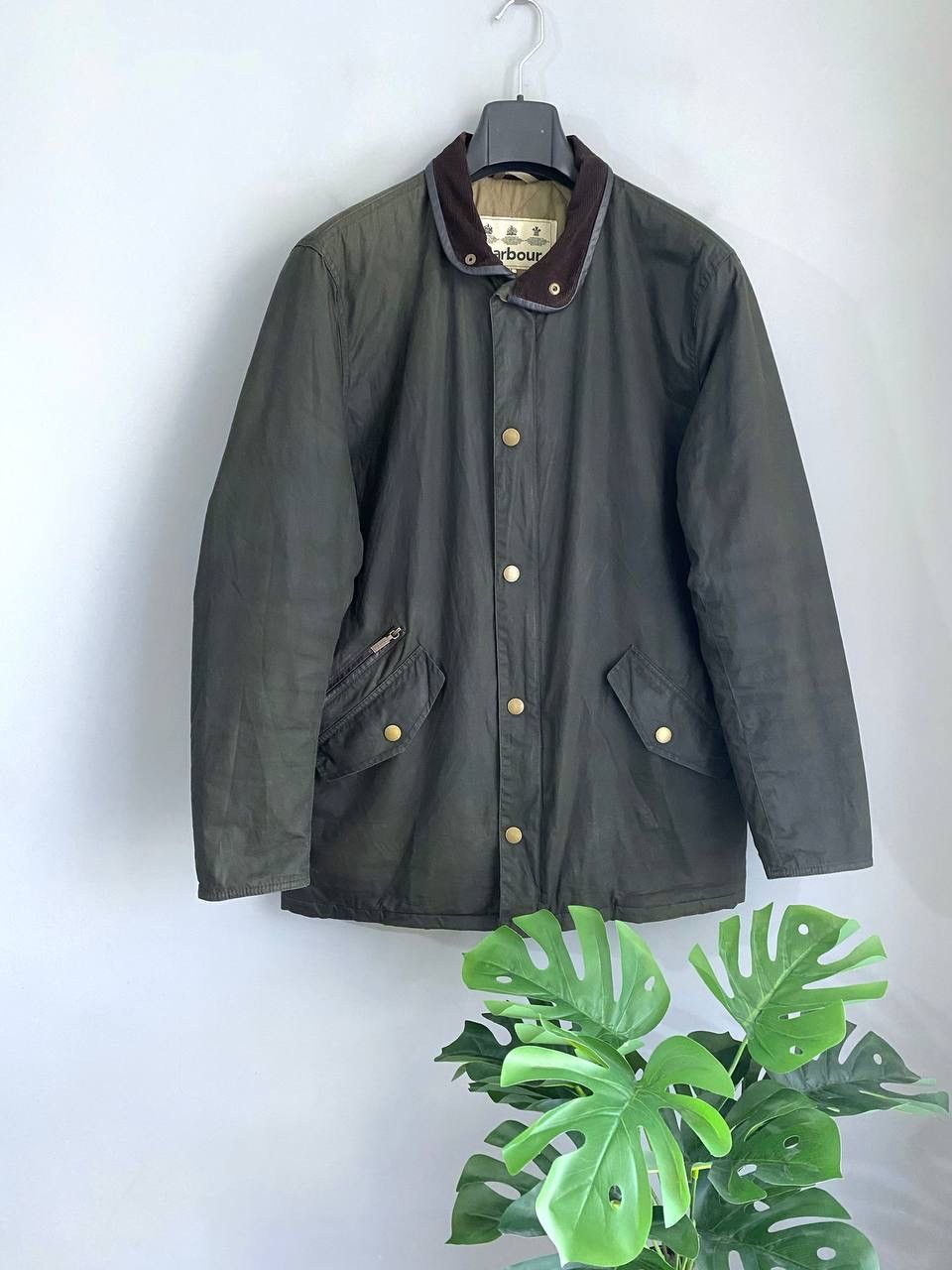 Barbour Barbour Retail Pretsbury Men's Green Waxed Jacket, Size M Size US M / EU 48-50 / 2 - 1 Thumbnail