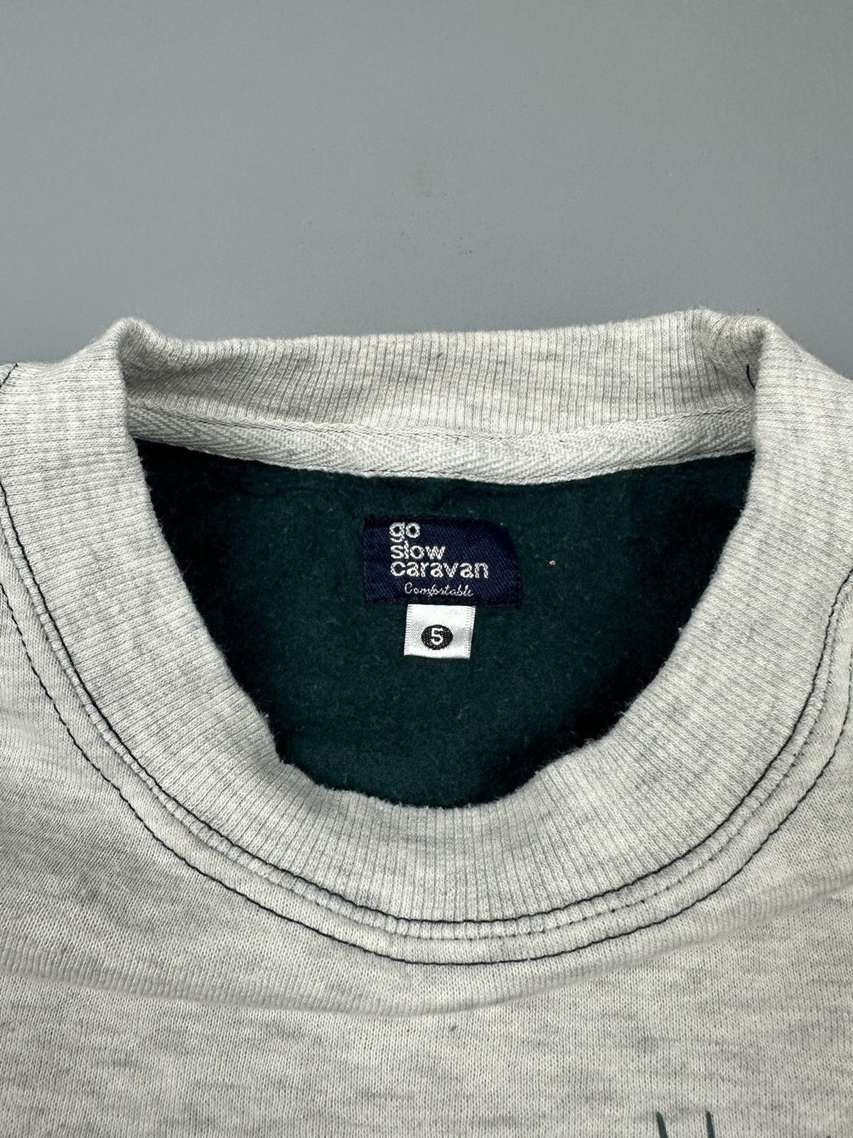 go slow caravan Vintage Go Slow Caravan Multi Colour Sweat Shirt Size US XXL / EU 58 / 5 - 7 Thumbnail