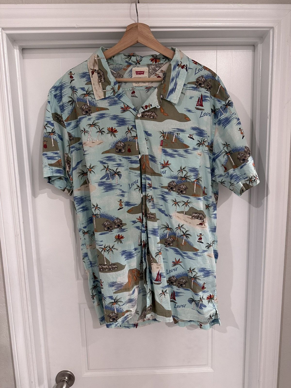 Levi's Levis Hawaiian shirt Size US XXL / EU 58 / 5 - 1 Thumbnail