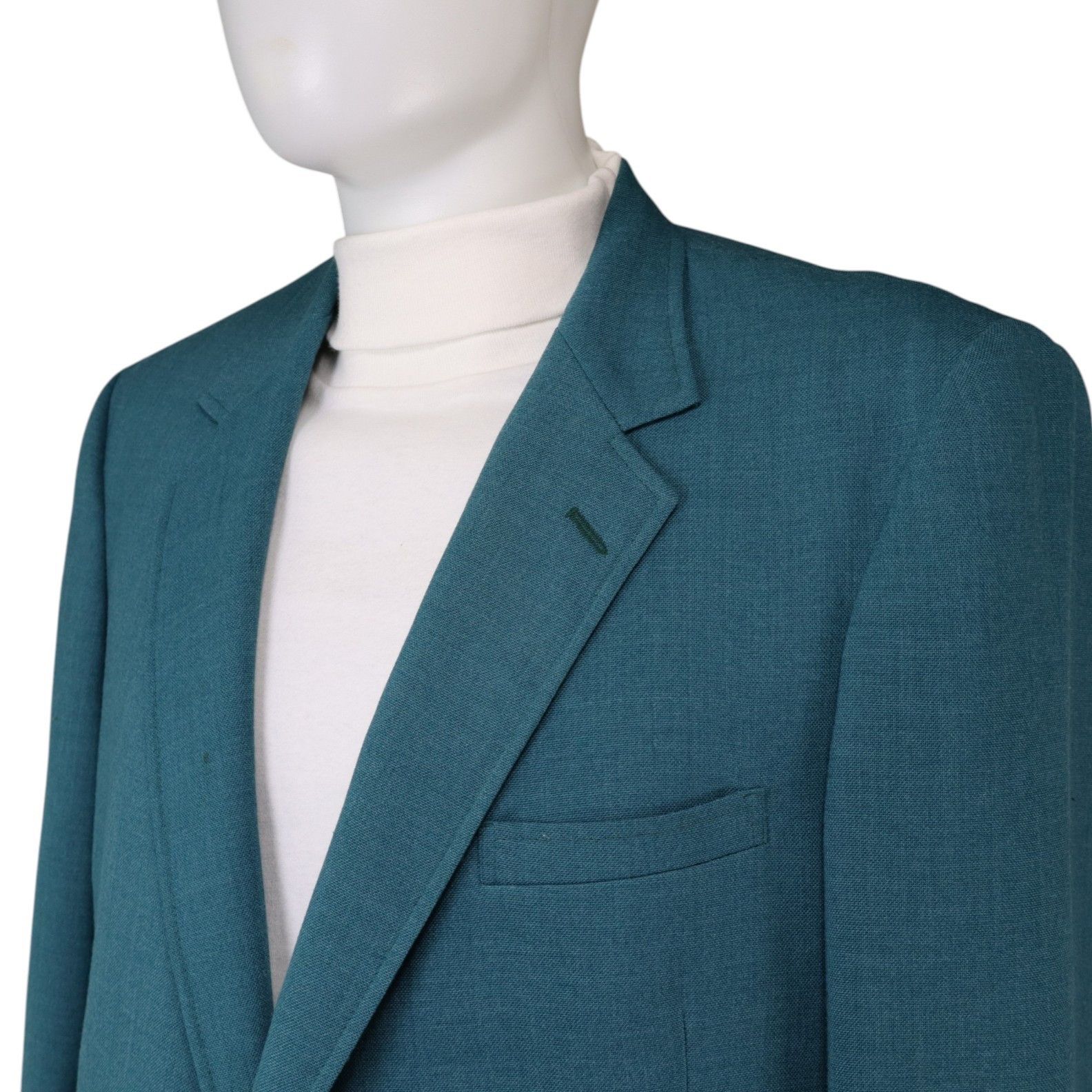 Hardwick Vintage Hardwick USA Hopsack Blazer 48L Masters Green Size 48L - 13 Thumbnail