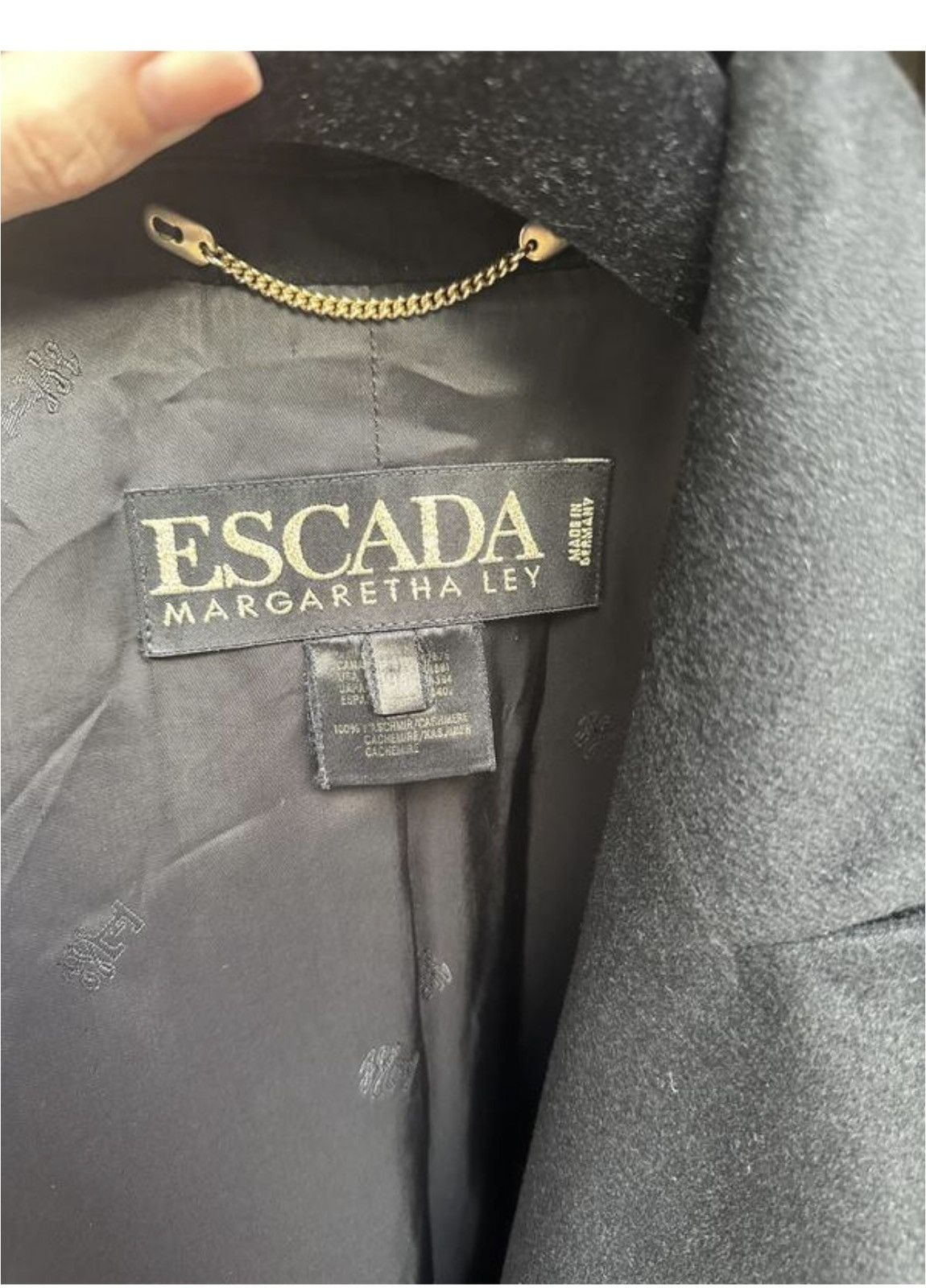 Escada Escada cashmere blazer Size S / US 4 / IT 40 - 5 Thumbnail