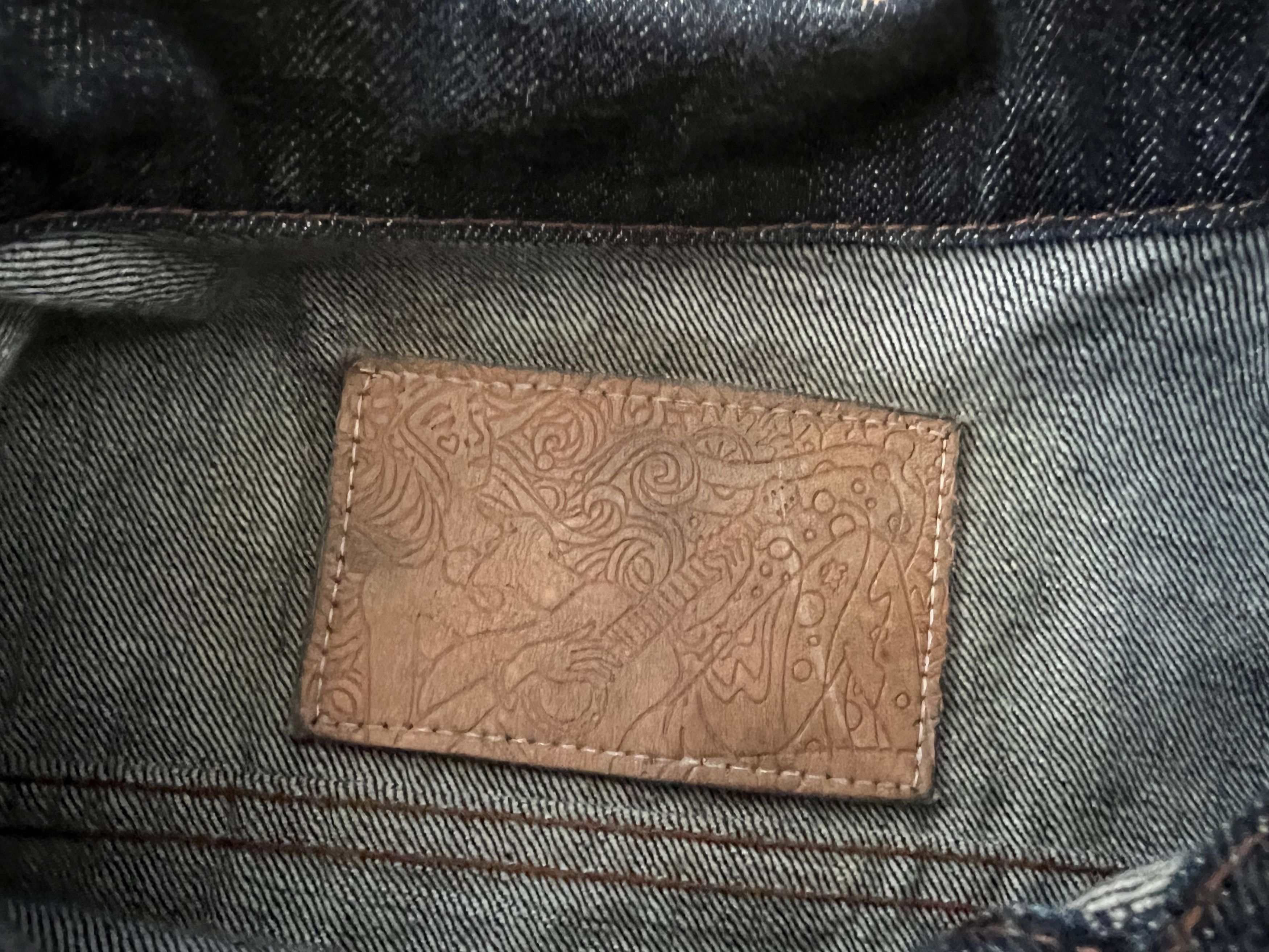Naked & Famous Naked & Famous Love & Peace Selvedge Denim Jacket Size US L / EU 52-54 / 3 - 3 Thumbnail