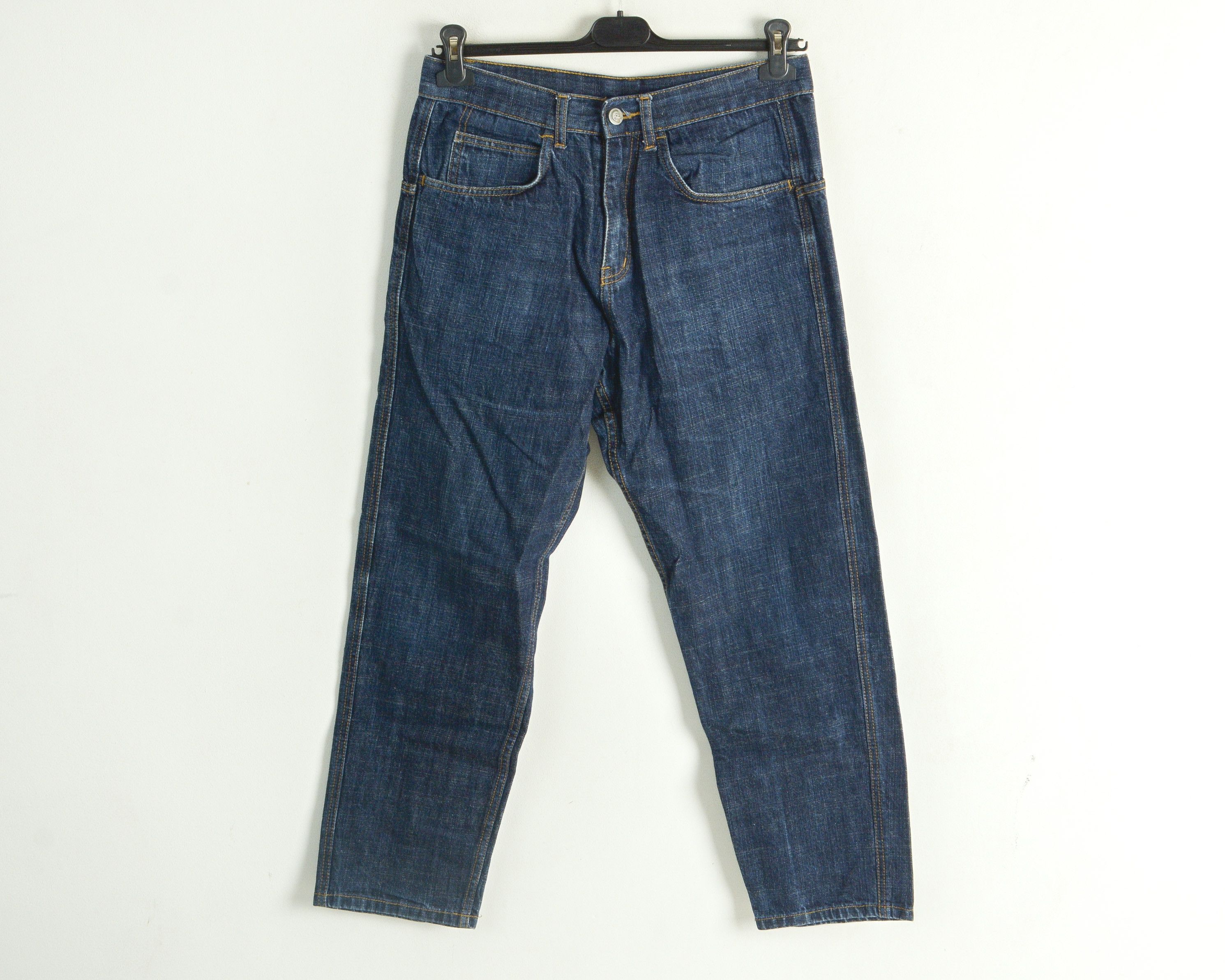 Cheap Monday W31 L32 Organic Raw Cotton Tapered Jeans Denim Pants Size US 31 - 1 Thumbnail