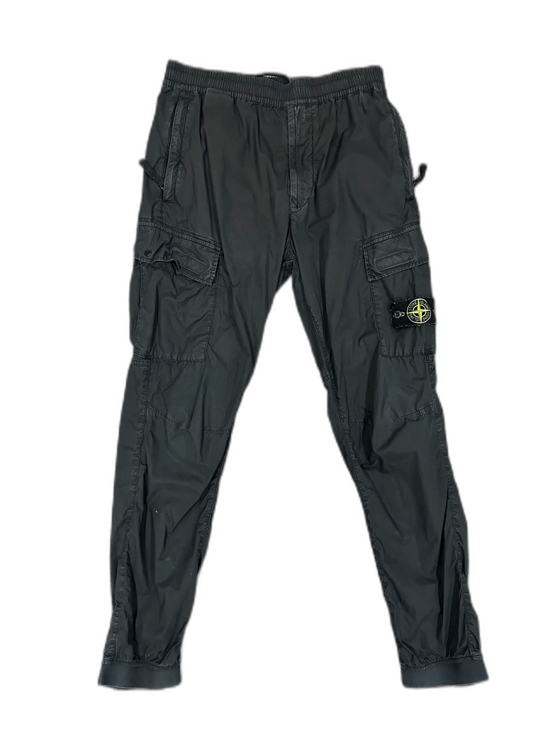 Stone Island Stone Island Washed Cargo Sweatpants Size US 31 - 1 Thumbnail