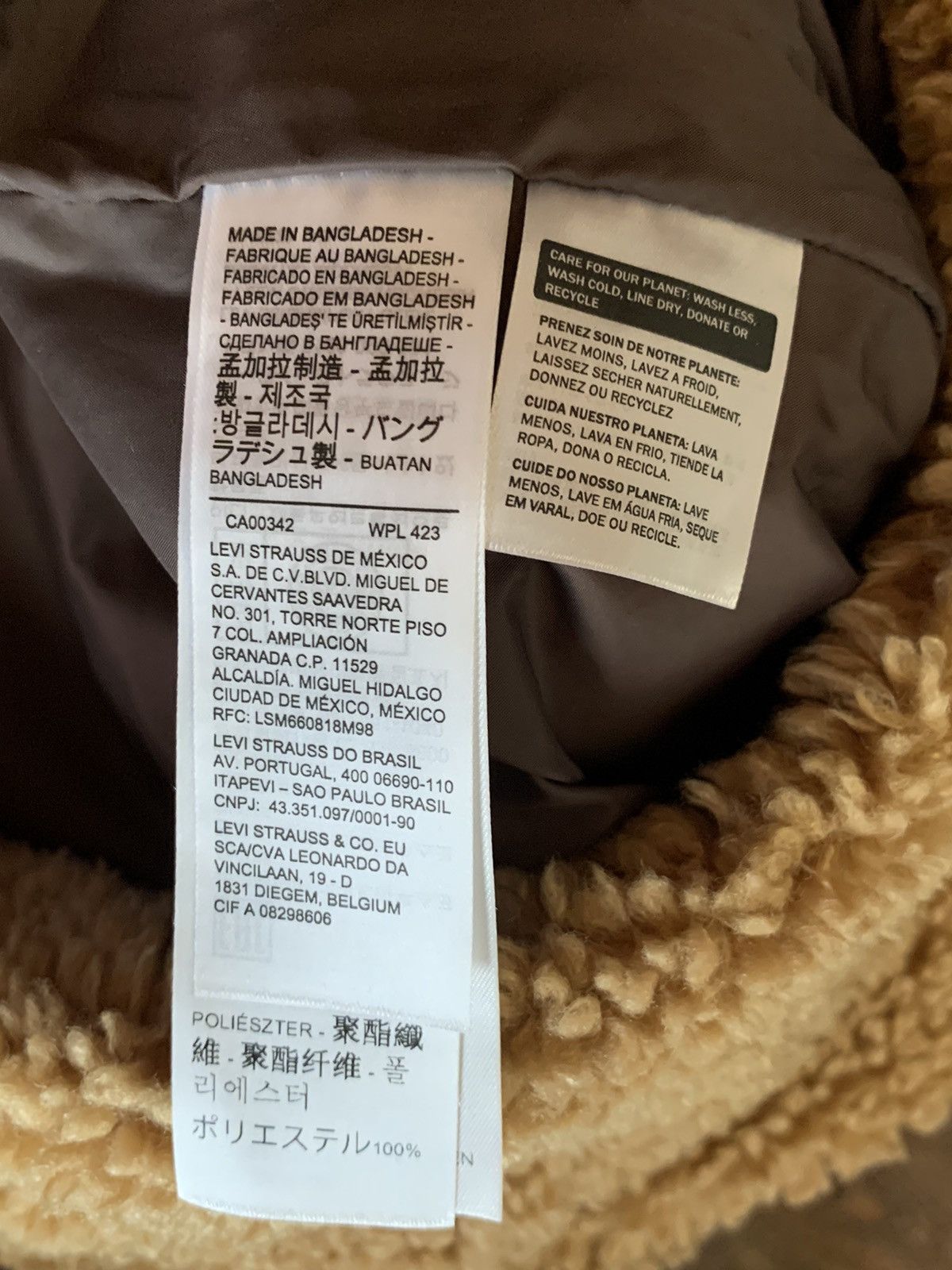 Designer × Levi's *RARE* New Levi’s Premium Warm Fleece Zip Jacket - Medium Size US M / EU 48-50 / 2 - 7 Thumbnail