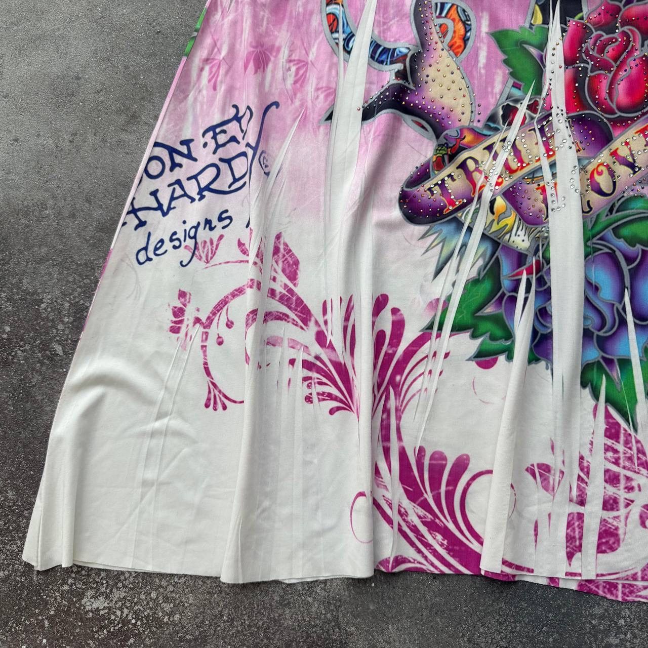 Christian Audigier × Ed Hardy Ed Hardy by Christian Audigier Y2K Era Dress Size M / US 6-8 / IT 42-44 - 7 Thumbnail