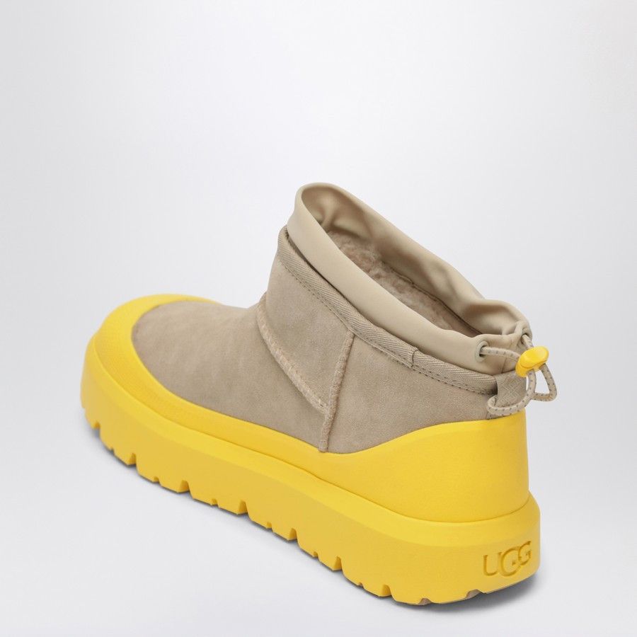 Ugg o1d2blof1025 Classic Ultra Mini Weather Hybrid Boots Mustard Size US 7 / EU 40 - 4 Thumbnail
