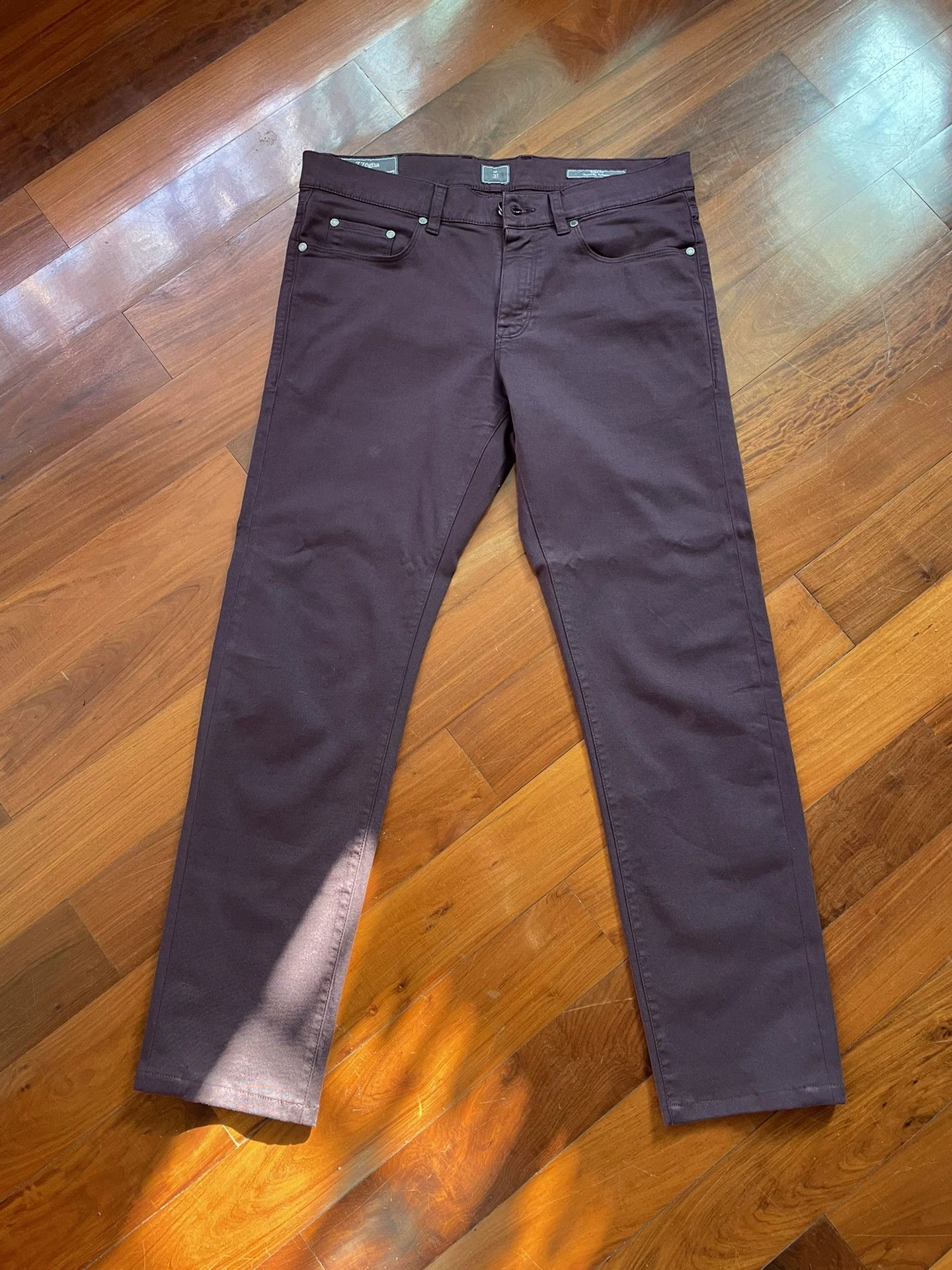 Z Zegna Z Zegna Cotton Casual Pants Size US 31 - 1 Thumbnail
