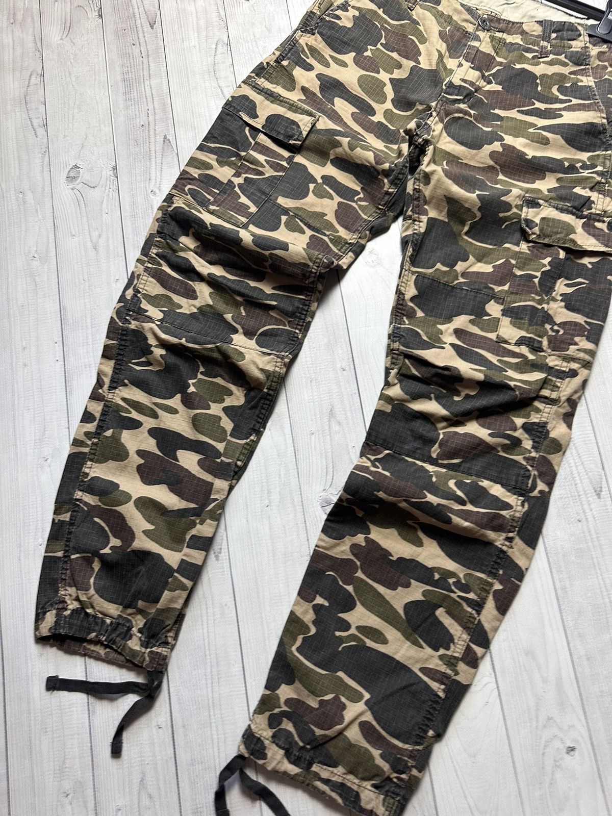 Vintage Vintage Carhartt Wip camo pants aviator rare size 30/32 Size US 30 / EU 46 - 6 Thumbnail