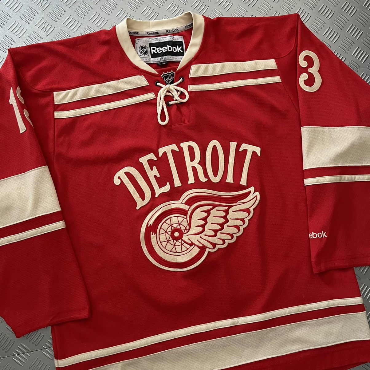 NHL × Reebok Reebok Detroit Redwings #13 Pavel Datsyuk Jersey ☄️ Size US L / EU 52-54 / 3 - 4 Thumbnail