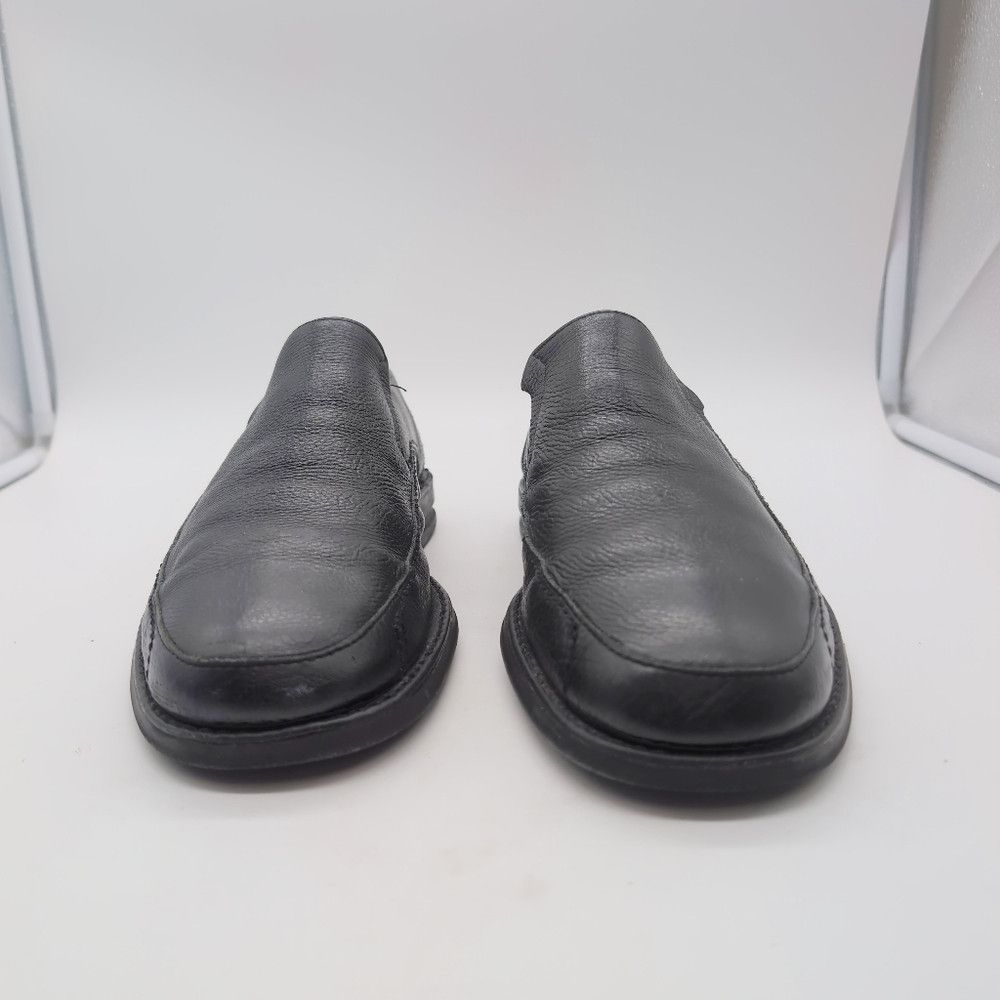 Sandro Moscoloni Sandro Moscoloni Sz 9.5 Black Leather Slip-On Loafers USA Size US 9.5 / EU 42-43 - 2 Thumbnail
