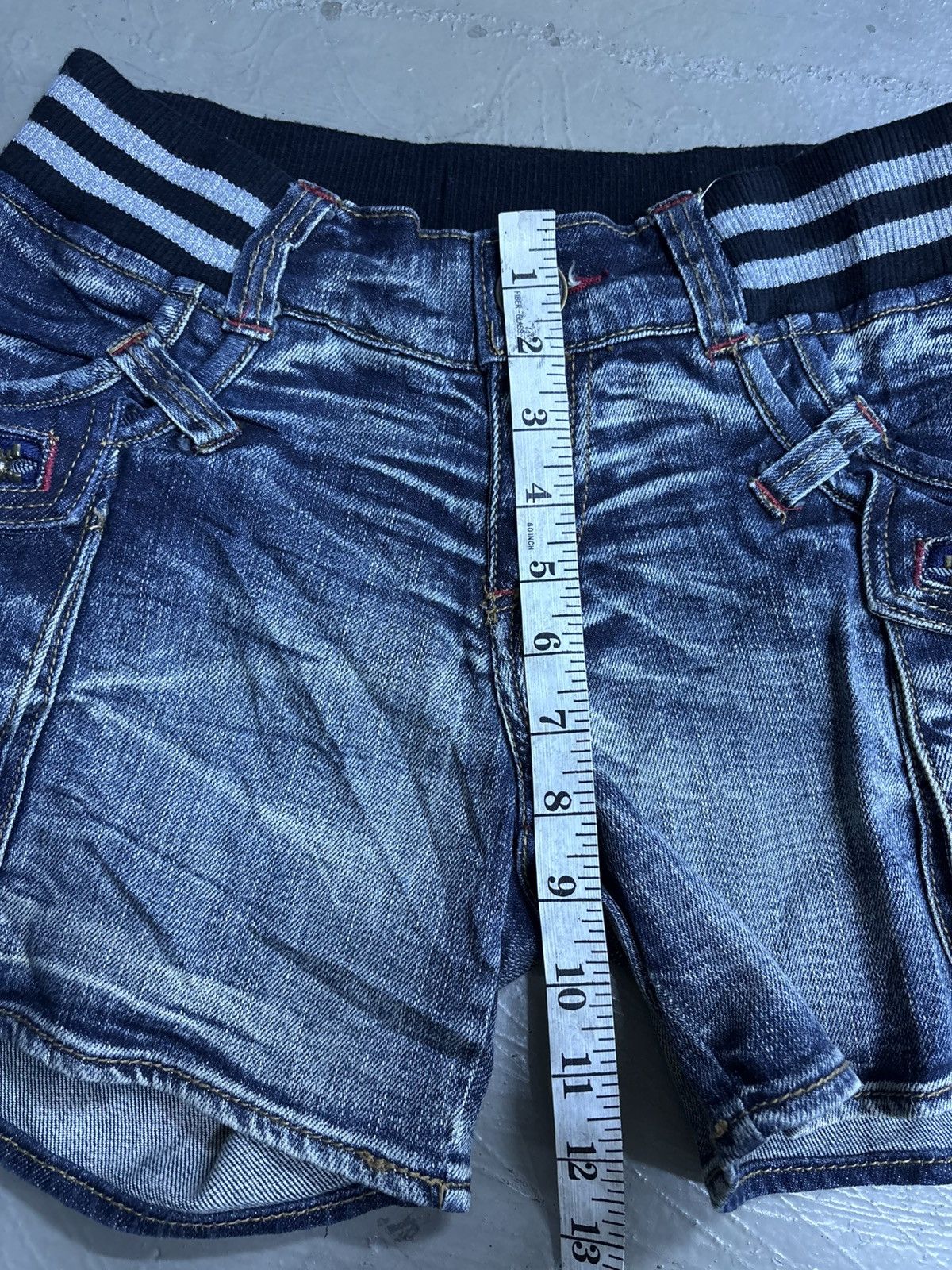If Six Was Nine RNA H Naoto Acid Wash Japanese brand Denim shorts Size 30" / US 8 / IT 44 - 17 Thumbnail