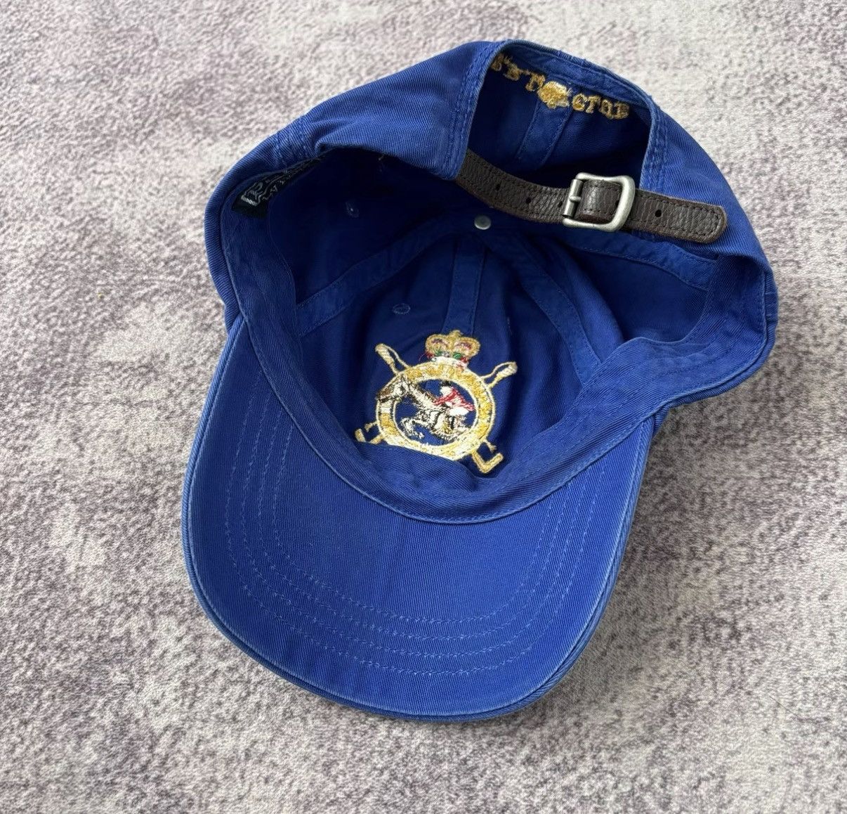 Polo Ralph Lauren Polo Ralph Lauren Polo Club Blue Hat Size ONE SIZE - 5 Thumbnail