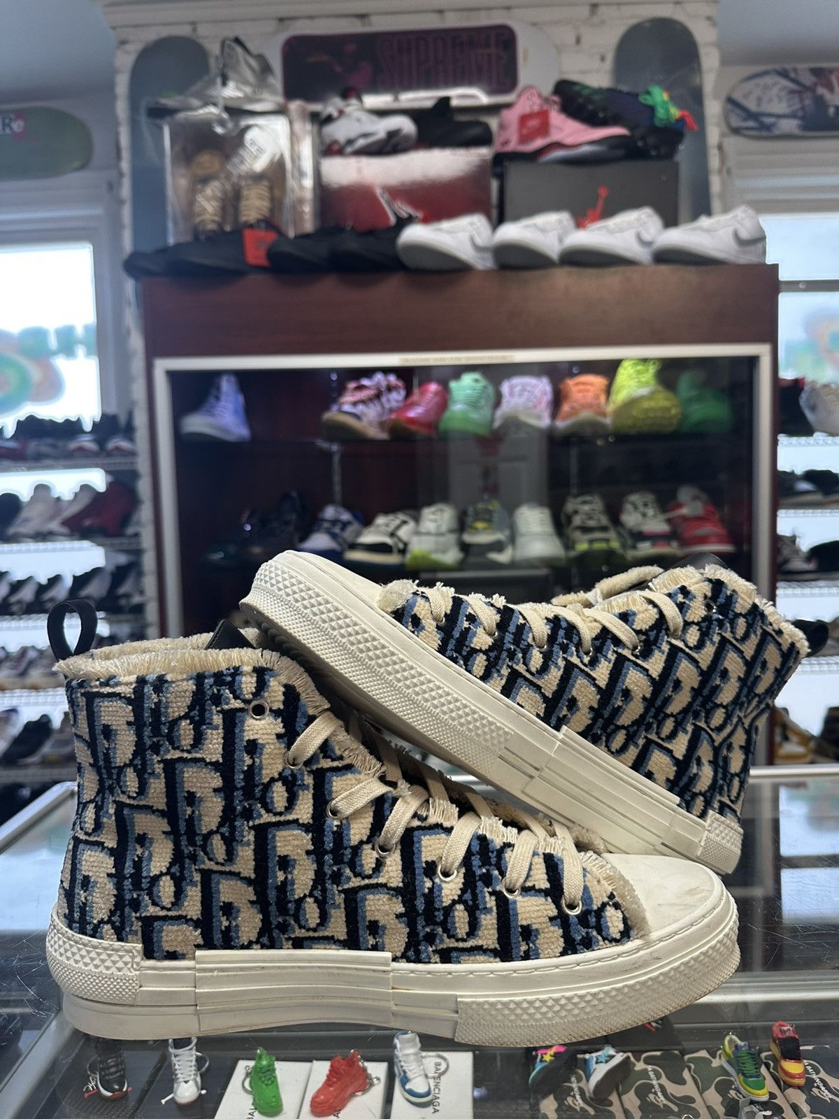 Dior Dior B22 ‘Tapestry Sneaker Size US 12 / EU 45 - 2 Thumbnail
