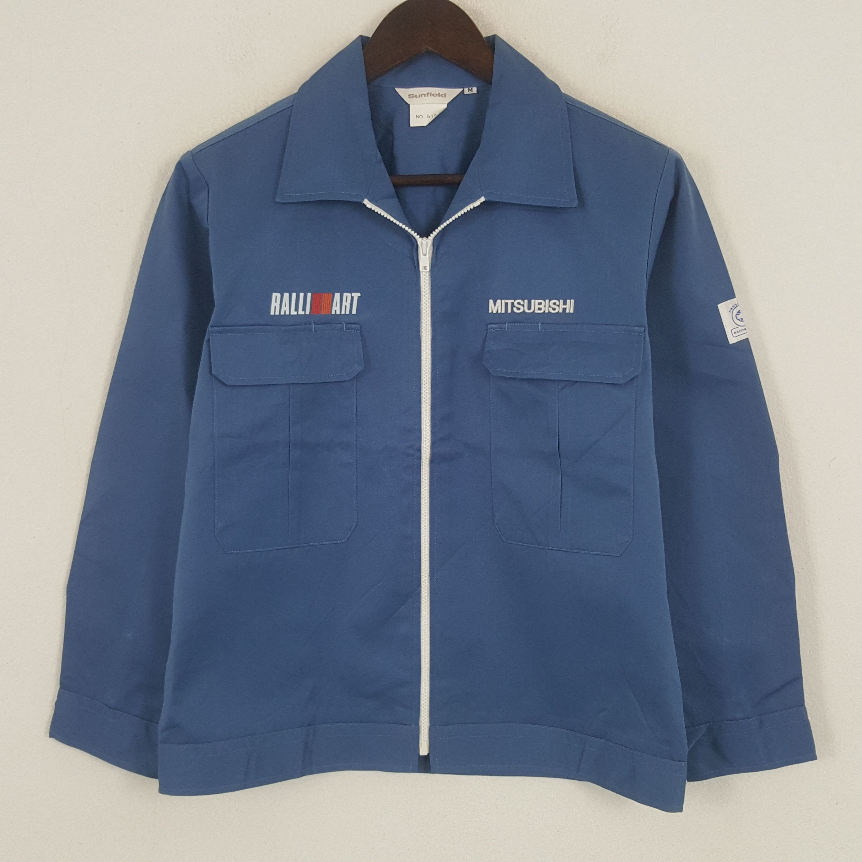 Japanese Brand × Vintage Vintage Mitsubishi Ralli Art Racing Custom Sport Jacket Size US S / EU 44-46 / 1 - 3 Thumbnail