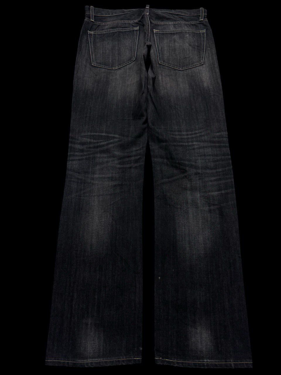 Uniqlo INSANE 90s Style Uniqlo Rusty Mudwash Distressed Denim Jean Size US 32 / EU 48 - 13 Thumbnail