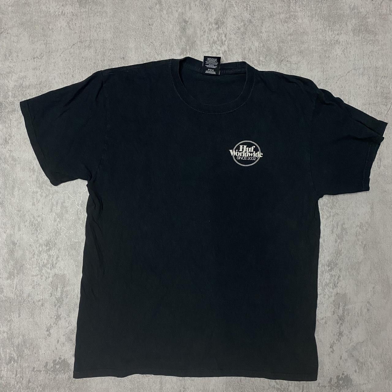Other HUF black cotton t-shirt Size US L / EU 52-54 / 3 - 1 Thumbnail