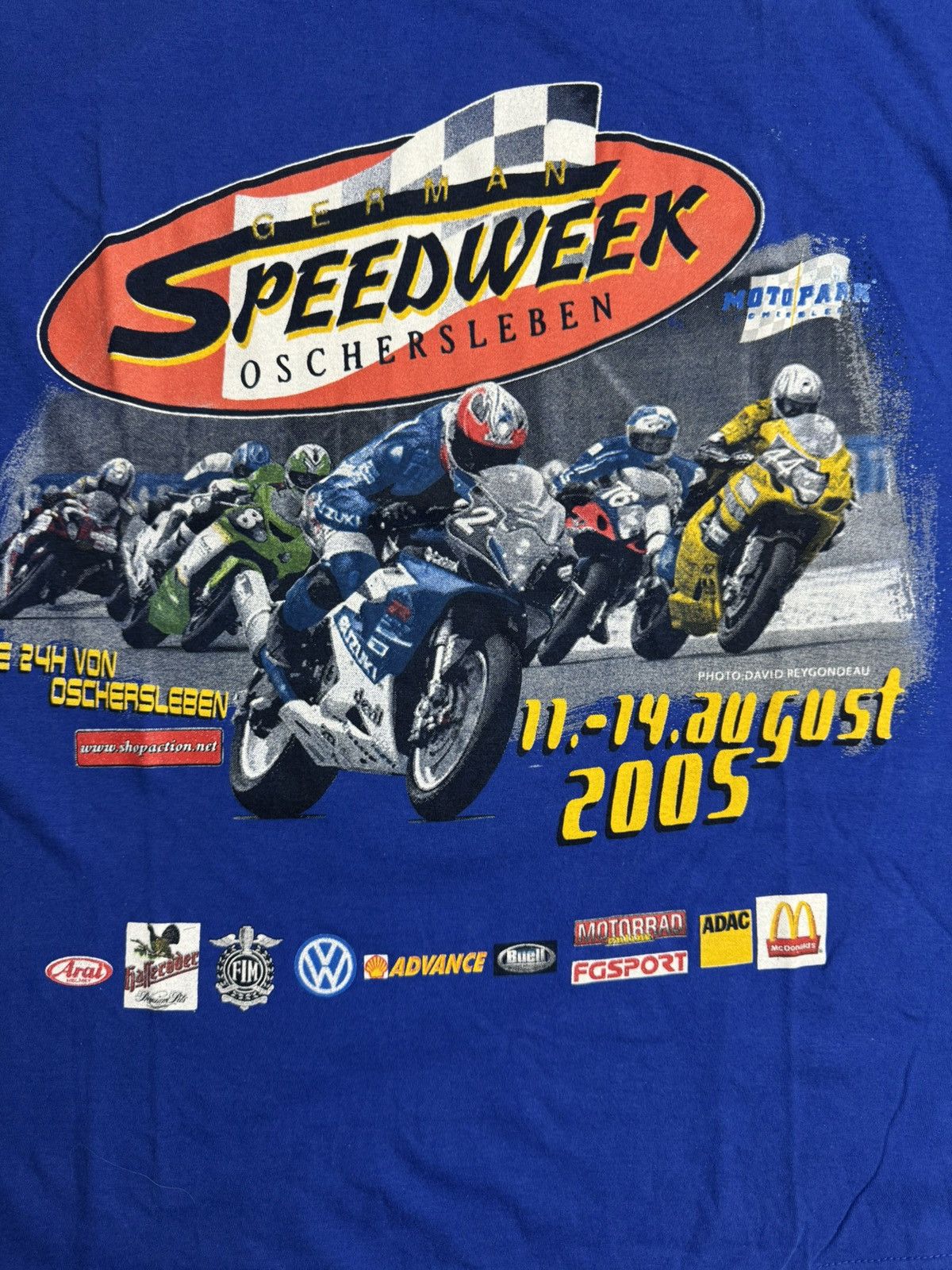 Vintage Vintage Racing 2005 t-shirt Honda Suzuki Size US XXL / EU 58 / 5 - 2 Thumbnail