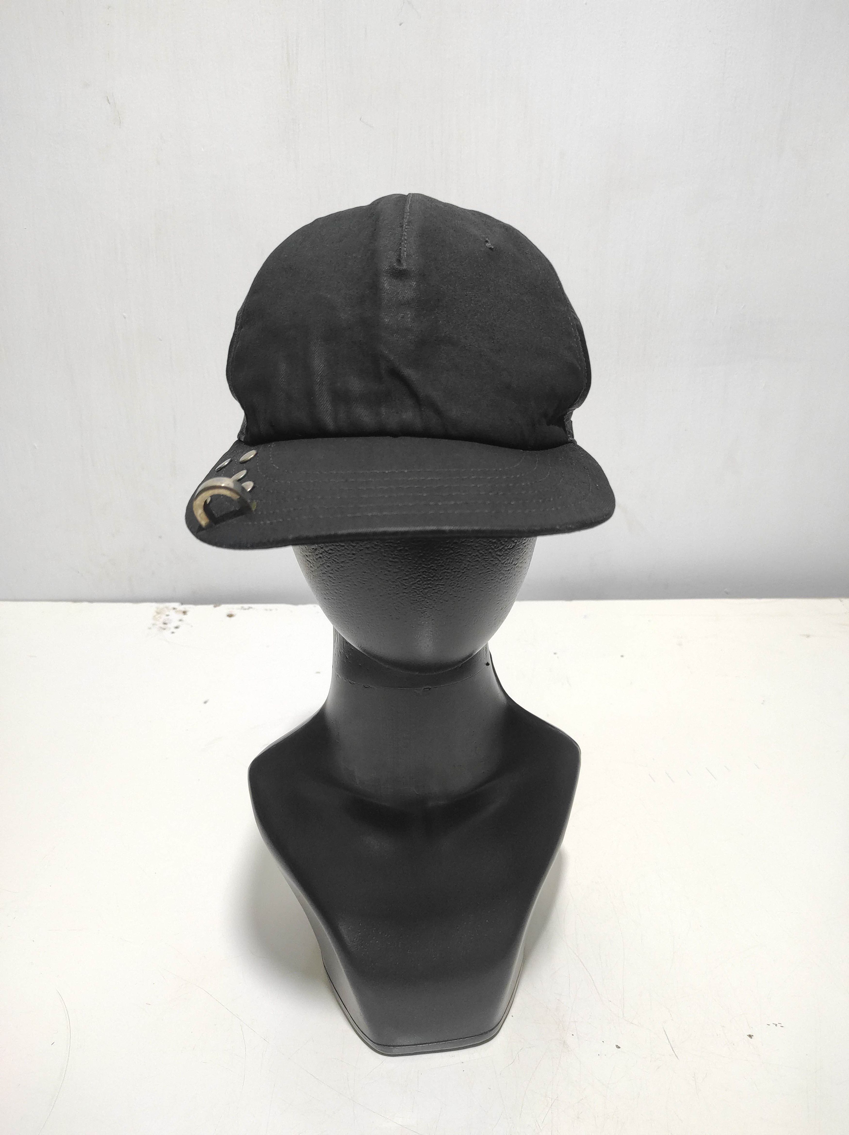 Rick Owens ❌SOLD❌Rick Owens Very Rare Leather Cap DRKSHDW Size ONE SIZE - 3 Thumbnail
