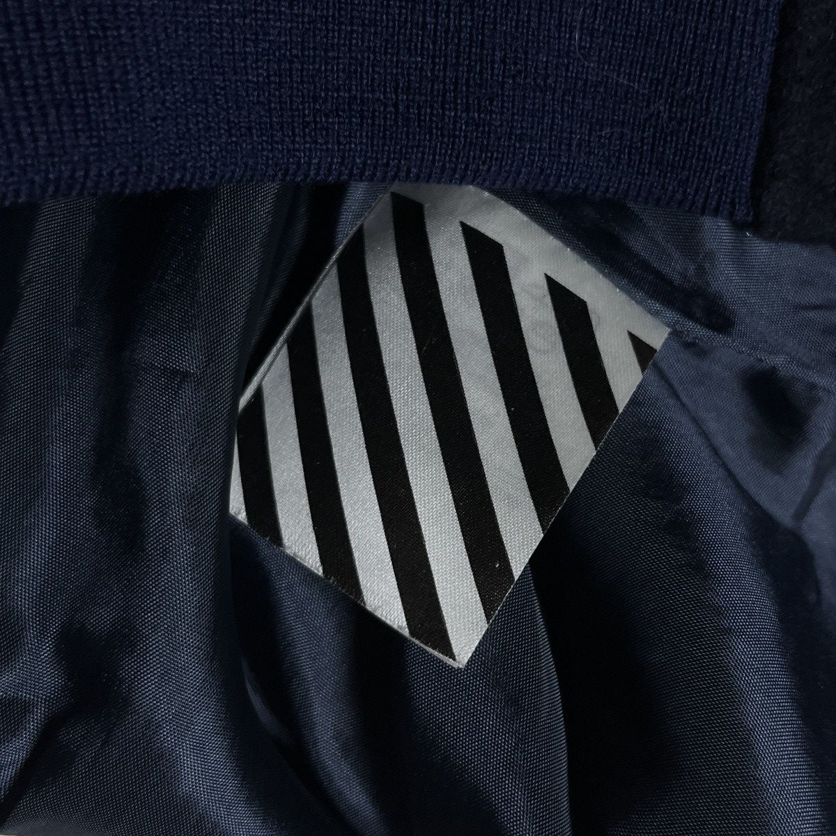 Off-White Off-White VIRGIL ABLOH 2015 Fall/Winter Letterman Jacket Size US XS / EU 42 / 0 - 10 Thumbnail
