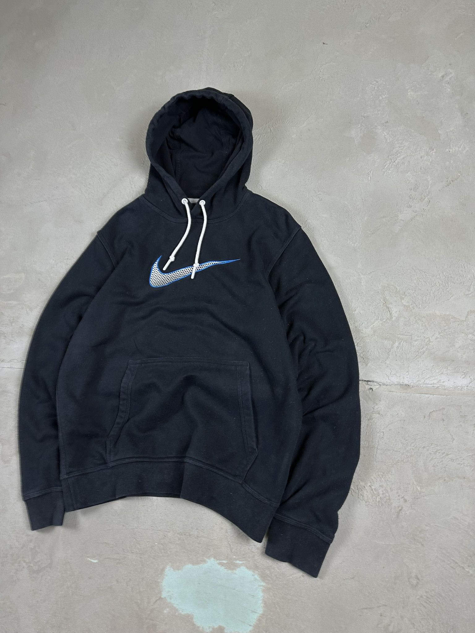 Nike Vintage Y2k Nike Centre Swoosh Logo Boxy Sweatshirt Hoodie Size US M / EU 48-50 / 2 - 3 Thumbnail