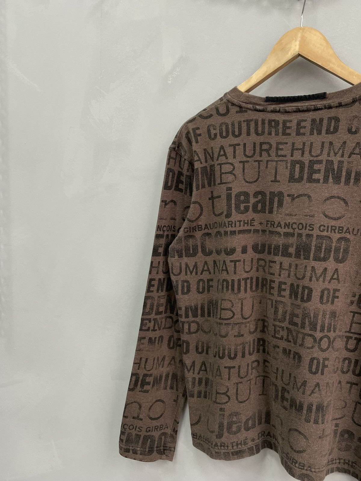 Marithe + Francois Girbaud Rare 2000s y2k archive long sleeve Marithe Francois Girbaud Size US M / EU 48-50 / 2 - 12 Thumbnail