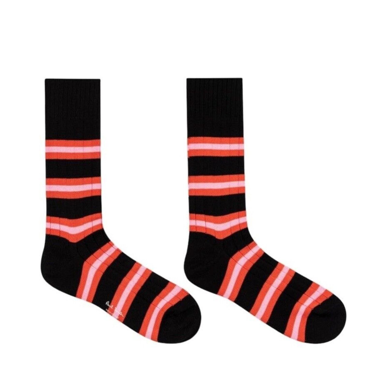 Paul Smith NWT $40 Paul Smith Men's Chunky Stripe Socks made in Italy. Size ONE SIZE - 2 Thumbnail