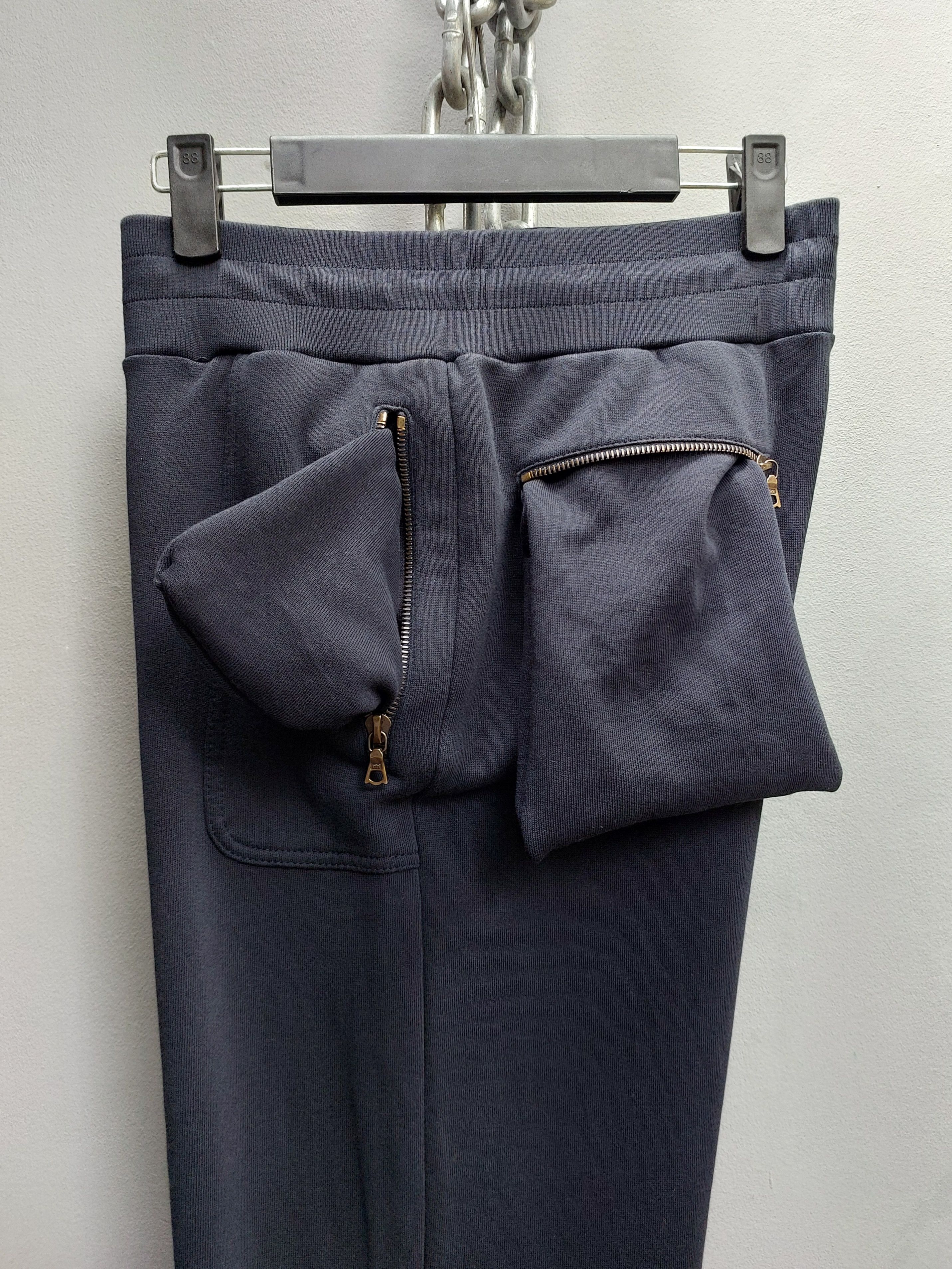 Dries Van Noten Dries Van Noten Jersey Zipper Sweatpants Size US 33 - 6 Thumbnail