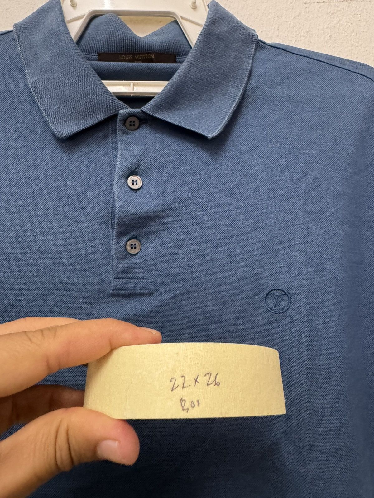 Louis Vuitton Louis Vuitton Polo Embroidered Logo ‘LV’ shirt Size US L / EU 52-54 / 3 - 9 Thumbnail