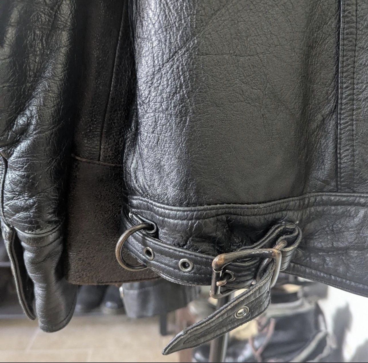 Yasuyuki Ishii Yasuyukii Ishii Gas Mask Leather Jacket Size US S / EU 44-46 / 1 - 7 Thumbnail