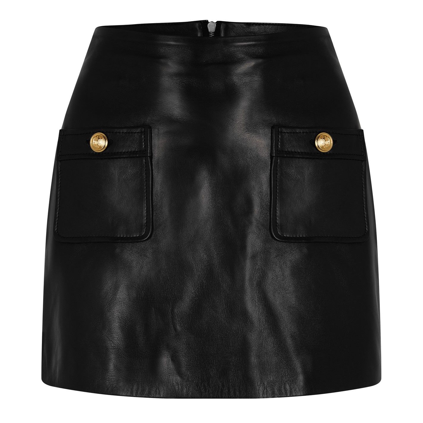 Palm Angels o1g2r1mq0425 Mini Skirt in Black Size 31" - 1 Thumbnail
