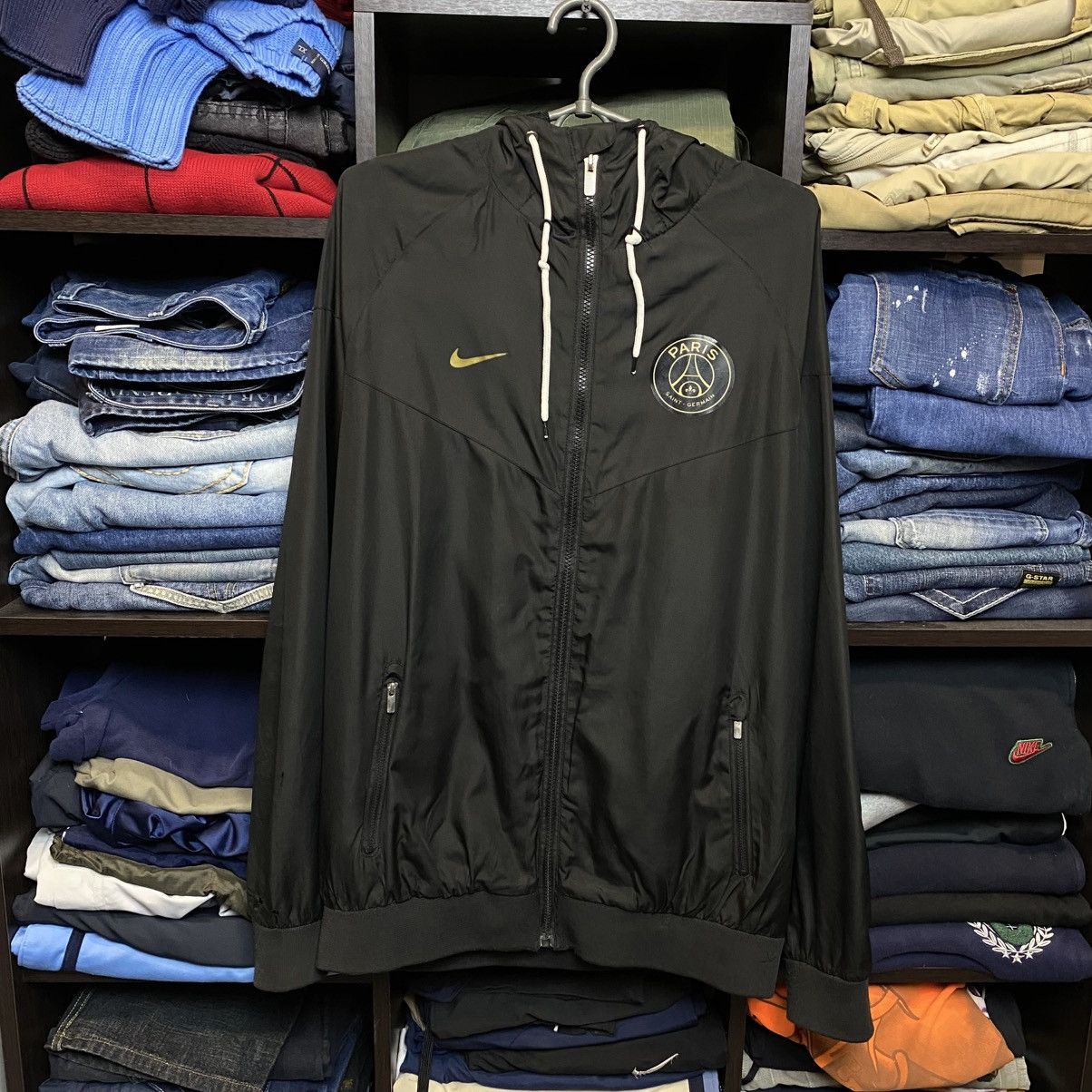 Nike Mens Nike Paris Saint Germain PSG zip training soccer jacket Size US M / EU 48-50 / 2 - 1 Thumbnail