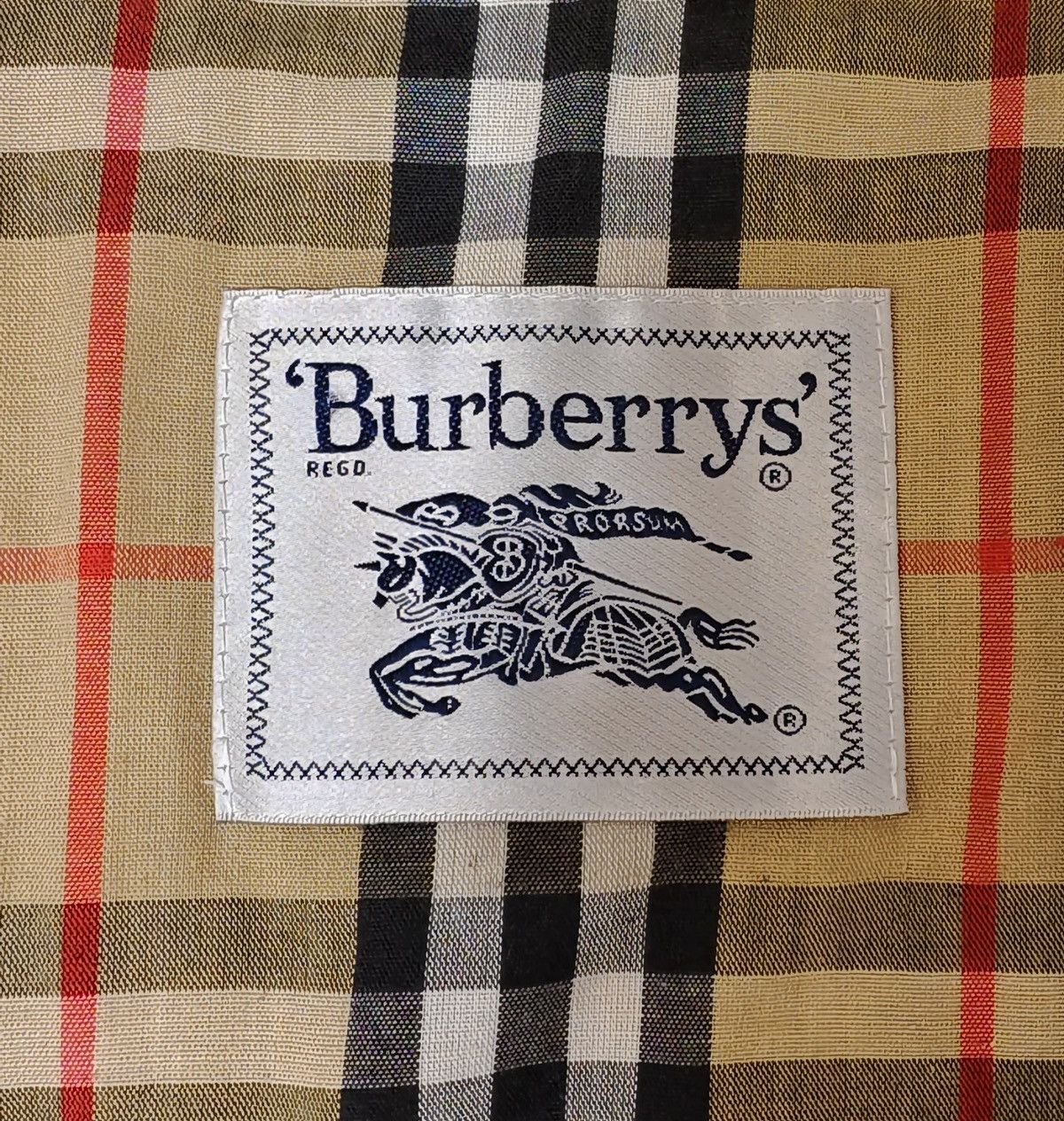 Burberry Burberrys Women Vintage Blue Nova Check Quilt Coat Size M-L Size M / US 6-8 / IT 42-44 - 7 Thumbnail