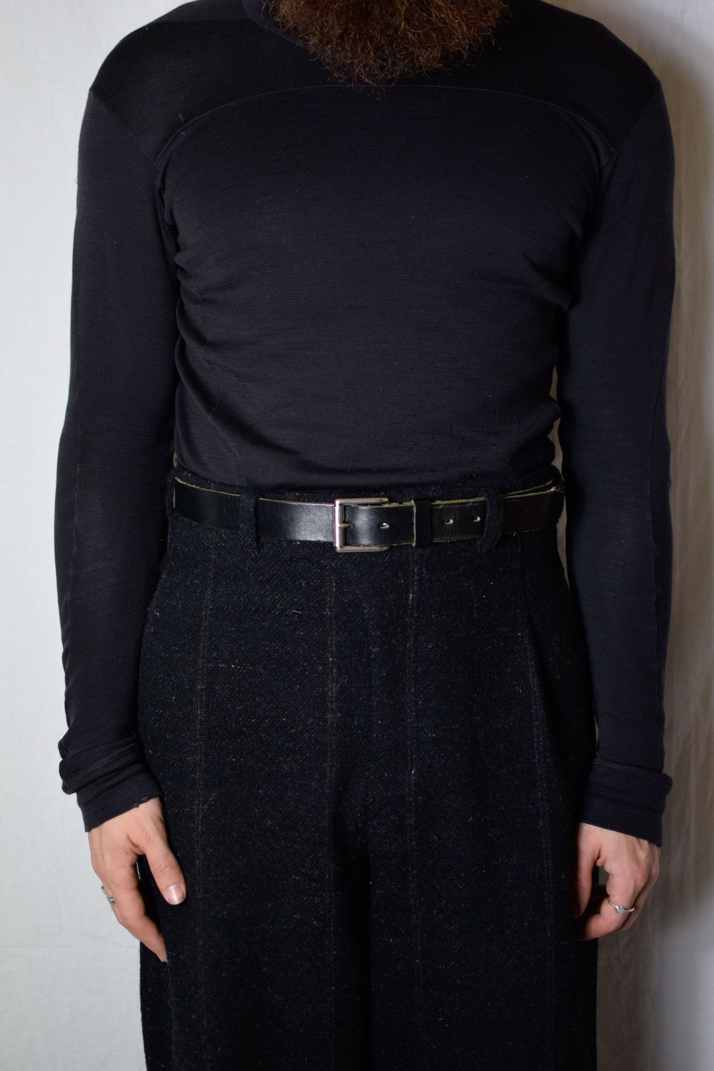 Yohji Yamamoto YYPH Archive Double Buckle Belt Size 32 - 1 Thumbnail