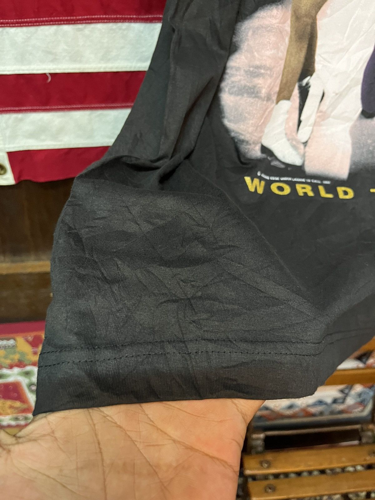 Band Tees × Vintage Vintage 1995 Torvill & Dean World Tour T-Shirt Size US M / EU 48-50 / 2 - 3 Thumbnail