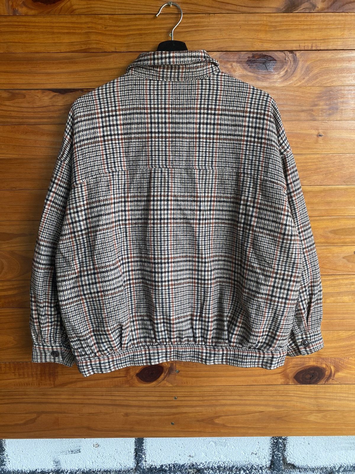 Japanese Brand Vintage One Way Plaid Overshirt Jacket Retro Casual Checker Size US M / EU 48-50 / 2 - 10 Thumbnail