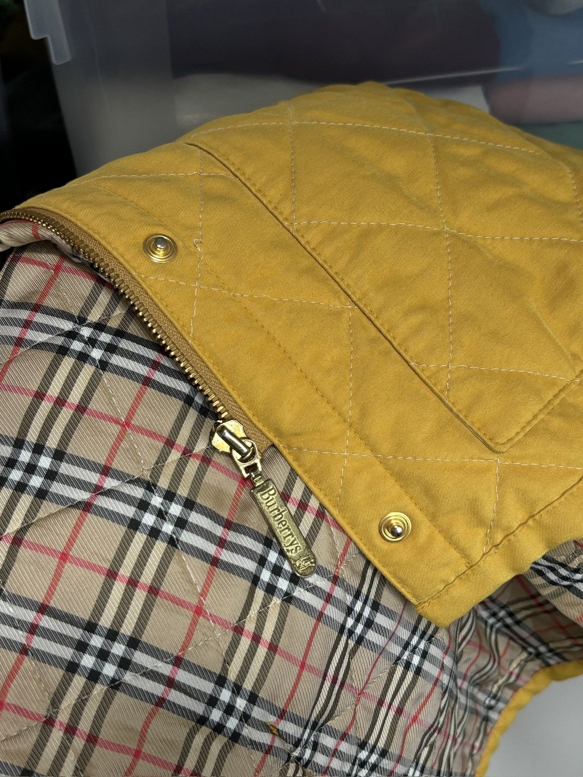 Burberry Burberrys Vintage Quilted Jacket Burberry Archive Nova Check Size L / US 10 / IT 46 - 6 Thumbnail