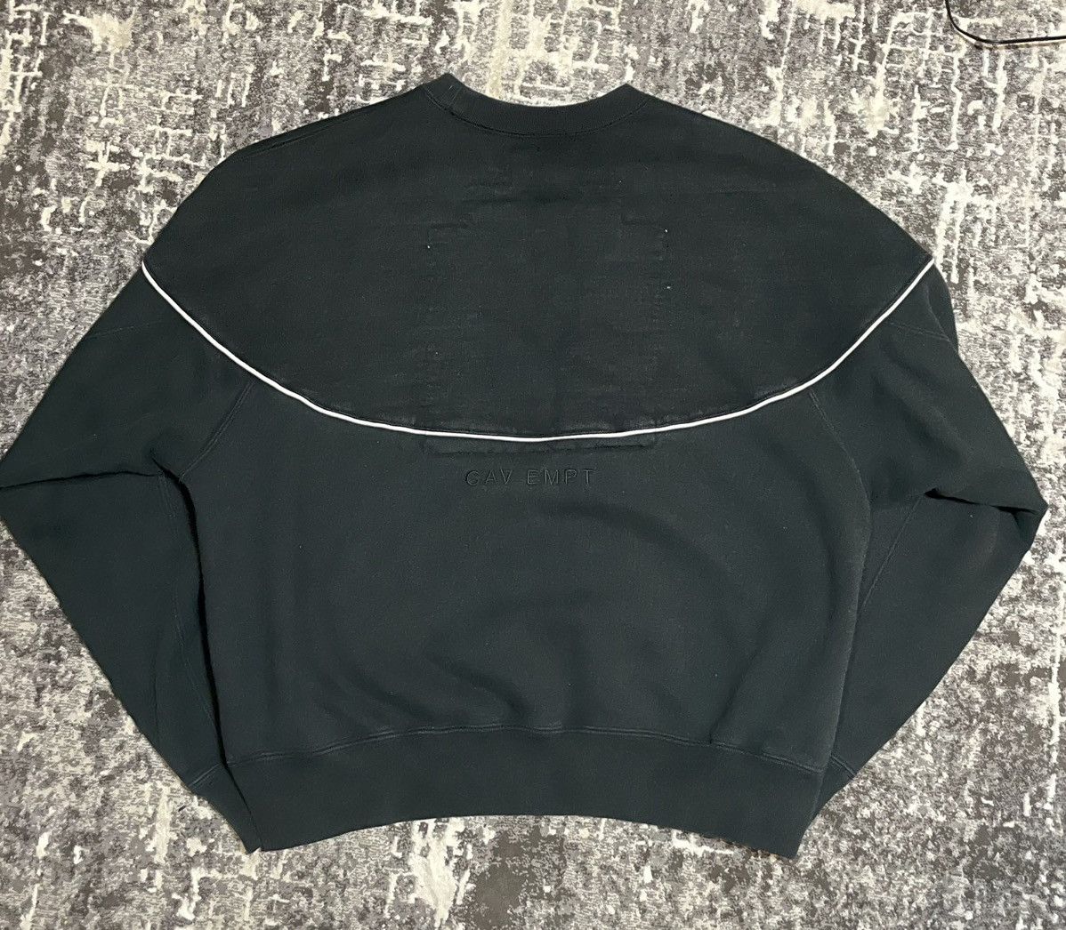 Cav Empt Cav Empt Men's Black and White Sweatshirt Size US S / EU 44-46 / 1 - 2 Thumbnail