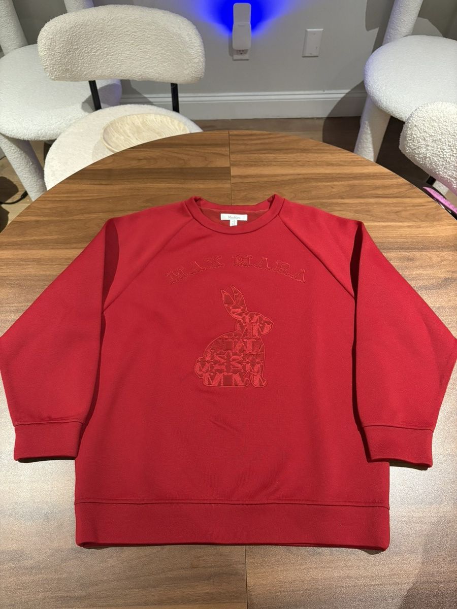 Max Mara Max mara bunny crewneck size small Size S / US 4 / IT 40 - 2 Thumbnail
