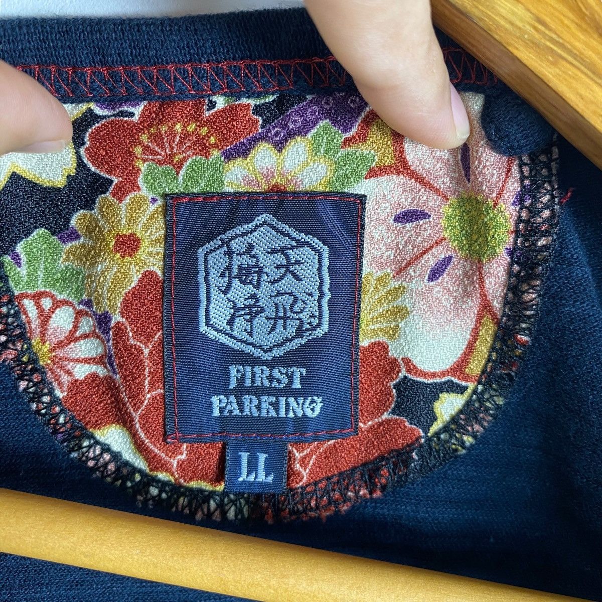 Japanese Brand Japanese Oriental FIRST PARKING Sukajan Style Graphic Size US L / EU 52-54 / 3 - 5 Thumbnail
