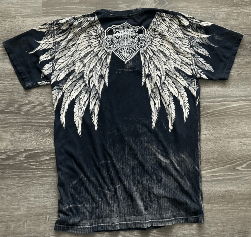 Japanese Brand American New Classic Gothic Printed T-shirt Size US M / EU 48-50 / 2 - 2 Thumbnail