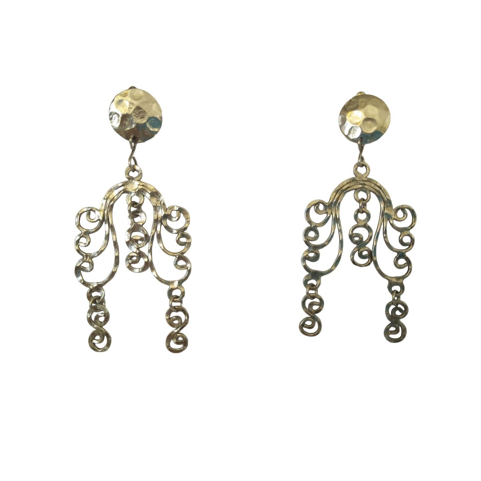 The Unbranded Brand Vintage Women's Earrings Sterling Silver 925 Size ONE SIZE - 1 Thumbnail