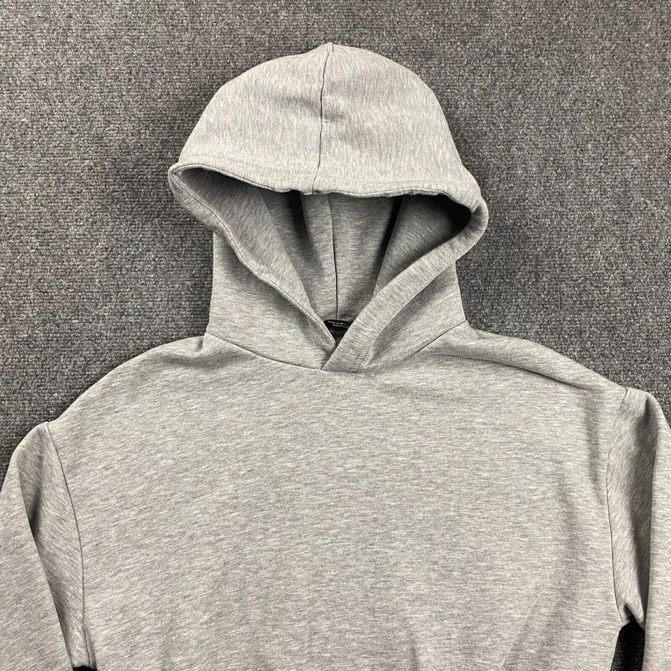 Zara Zara Hoodie Womens Medium Gray Crop Pullover Casual Adults Size M / US 6-8 / IT 42-44 - 2 Thumbnail